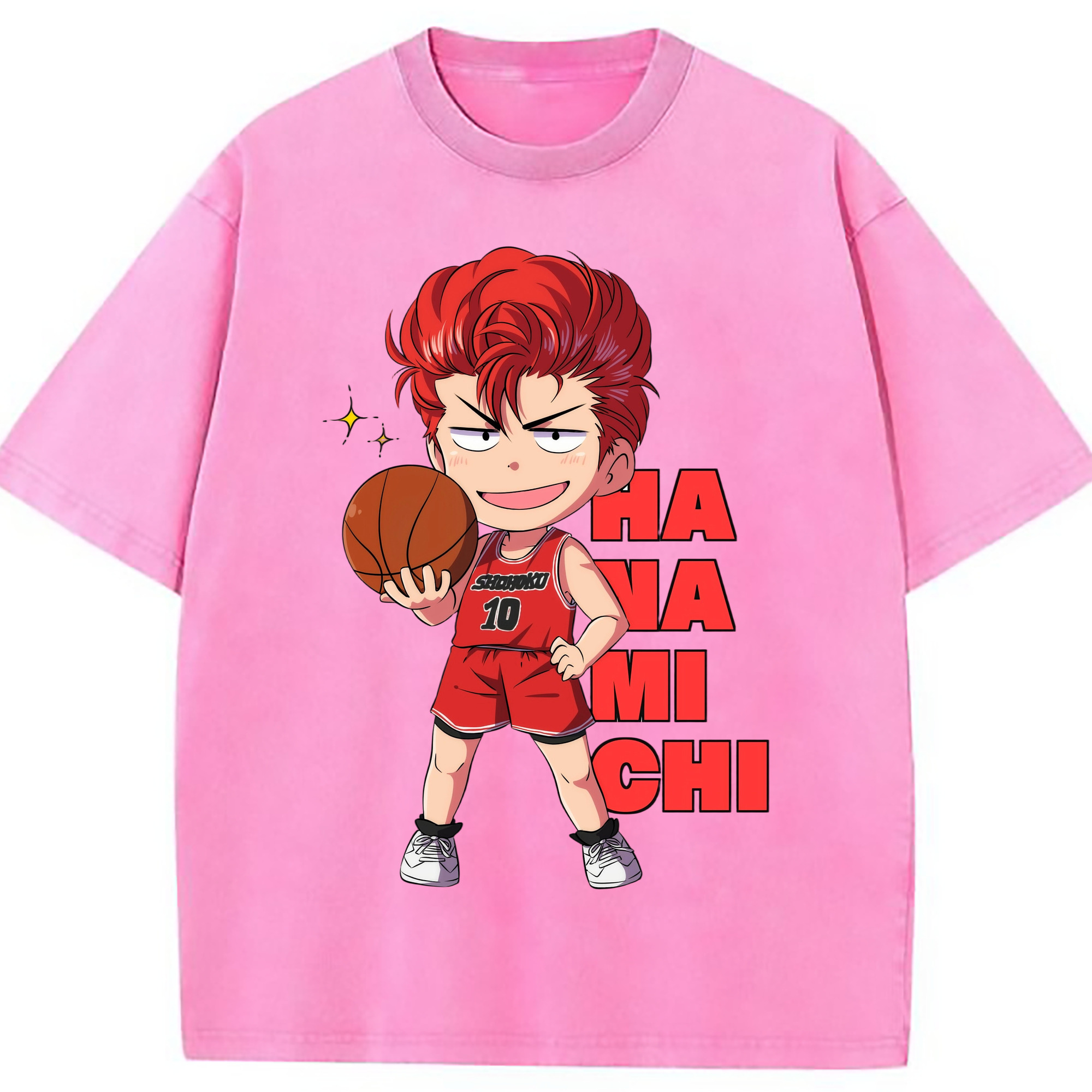 （画像用） SLAM DUNK／スラムダンク 綿100% ヴィンテージ風 半袖Tシャツ（フロントプリント）